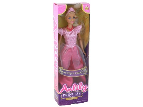 Lalka Dla Dzieci Anlily Księżniczka Długie Blond Włosy Tiara Różowa Suknia Lalka Dla Dzieci Anlily Księżniczka Długie Blond Włosy Tiara Różowa Suknia