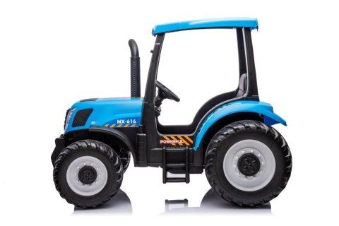 Traktor Na Akumulator A011 24V Niebieski Traktor Na Akumulator A011 24V Niebieski