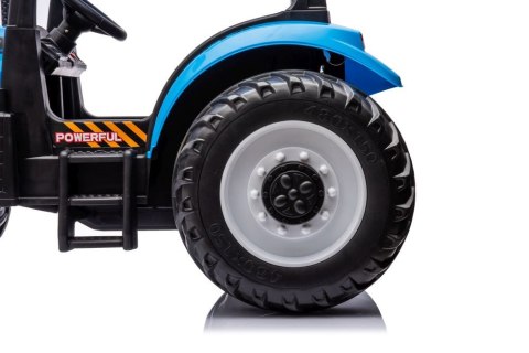 Traktor Na Akumulator A011 24V Niebieski Traktor Na Akumulator A011 24V Niebieski
