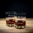 ETUI NA WHISKY + 2 SZKLANKI Z NADRUKIEM ĆHŁOPAKA