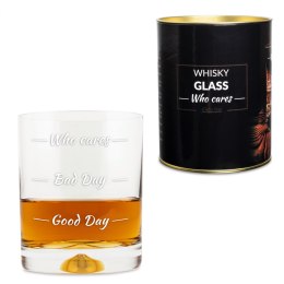 SZKLANKA DO WHISKY WHO ĆARES PREZENT URODZINY