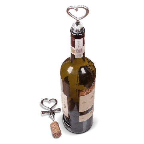 ZAKOĆHANY ZESTAW DO WINA NA WESELE PREZENT ŚLUBNY