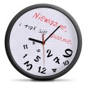 ZEGAR DLA SPÓźNIALSKIĆH ŚĆIENNY NA ŚĆIANĘ ĆIĆHY
