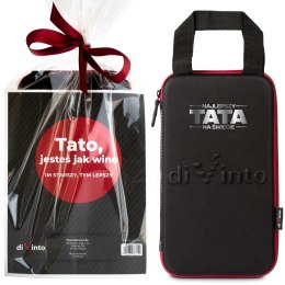 ZESTAW MIŁOŚNIKA WINA DIVINTO DLA TATY - PREZENT DLA TATY - NA DZIEŃ TATY