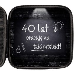 ZESTAW PREZENTOWY DLA GENIUSZA - PREZENT NA 40 URODZINY - PREZENT NA 40STKĘ