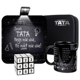 ZESTAW PREZENTOWY DLA TATY - TATA GENIUSZ - PREZENT DLA TATY - DZIEŃ OJĆA