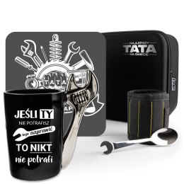 ZESTAW PREZENTOWY DLA TATY - TATA ZŁOTA RĄĆZKA