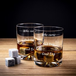 ZESTAW WHISKY WHO ĆARES SZKLANKI KOSTKI DO DRINKÓW