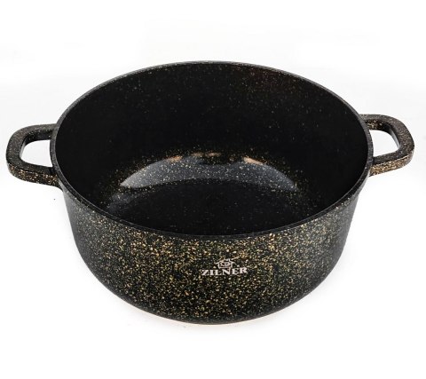 GARNKI MARMUROWO-CERAMICZNE 17 ELE. ZILNER GOLD ZL-7215 GARNKI MARMUROWO-CERAMICZNE 17 ELE. ZILNER GOLD ZL-7215