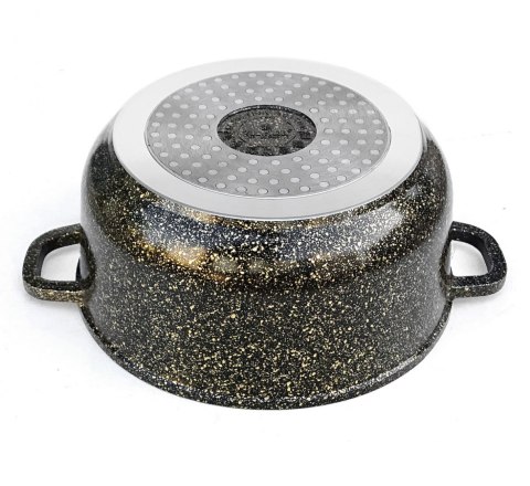 GARNKI MARMUROWO-CERAMICZNE 17 ELE. ZILNER GOLD ZL-7215 GARNKI MARMUROWO-CERAMICZNE 17 ELE. ZILNER GOLD ZL-7215