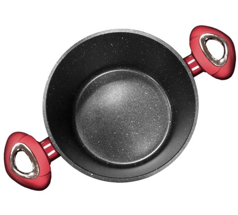 GARNKI z POWŁOKĄ GRANITOWĄ 6 EL. ZILNER CHERRY RED ZL-8561 GARNKI z POWŁOKĄ GRANITOWĄ 6 EL. ZILNER CHERRY RED ZL-8561
