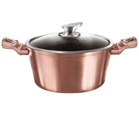 GARNKI z POWŁOKĄ GRANITOWĄ 6 EL. ZILNER ROSEGOLD ZL-8562 GARNKI z POWŁOKĄ GRANITOWĄ 6 EL. ZILNER ROSEGOLD ZL-8562