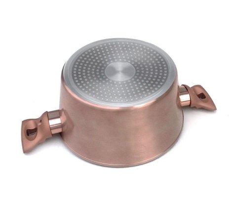 GARNKI z POWŁOKĄ GRANITOWĄ 6 EL. ZILNER ROSEGOLD ZL-8562 GARNKI z POWŁOKĄ GRANITOWĄ 6 EL. ZILNER ROSEGOLD ZL-8562