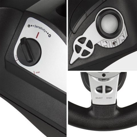 Kierownica NanoRS, PS4/PS3/XBOX ONE/XBOX ONE S/PC USB (X-INPUT/D-INPUT)/ANDROID, RS700 Kierownica NanoRS, PS4/PS3/XBOX ONE/XBOX ONE S/PC USB (X-INPUT/D-INPUT)/ANDROID, RS700