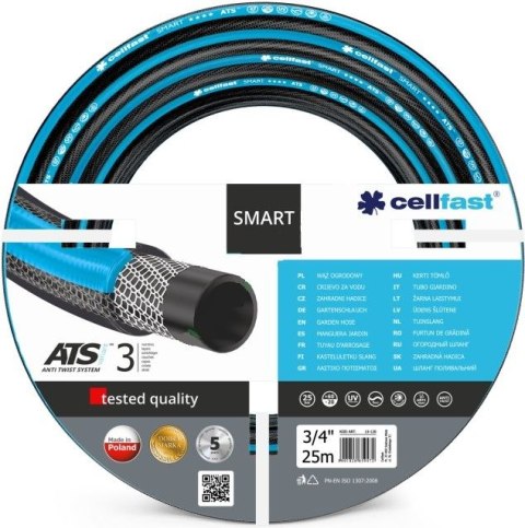 Wąż ogrodowy smart 3/4 25m Wąż ogrodowy smart 3/4 25m