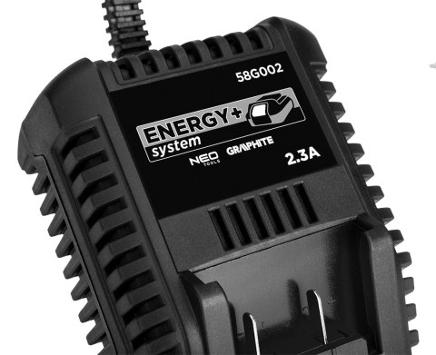 Zestaw Energy+: akumulator 2ah z ładowarką Zestaw Energy+: akumulator 2ah z ładowarką