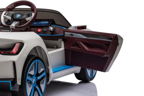 Auto Na Akumulator BMW I4 4x4 Białe Auto Na Akumulator BMW I4 4x4 Białe