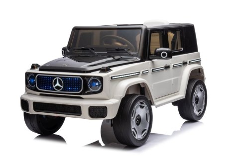 Auto Na Akumulator Mercedes EQG 4x4 Biały Auto Na Akumulator Mercedes EQG 4x4 Biały
