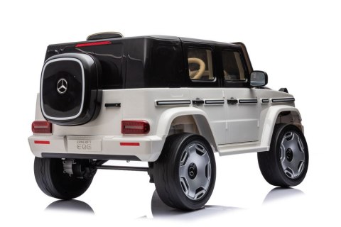 Auto Na Akumulator Mercedes EQG 4x4 Biały Auto Na Akumulator Mercedes EQG 4x4 Biały