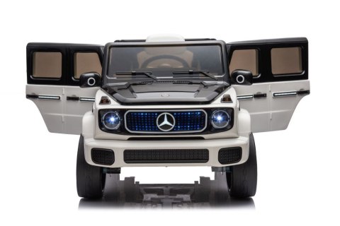 Auto Na Akumulator Mercedes EQG 4x4 Biały Auto Na Akumulator Mercedes EQG 4x4 Biały