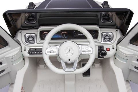 Auto Na Akumulator Mercedes EQG 4x4 Biały Auto Na Akumulator Mercedes EQG 4x4 Biały