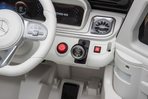 Auto Na Akumulator Mercedes EQG 4x4 Biały Auto Na Akumulator Mercedes EQG 4x4 Biały