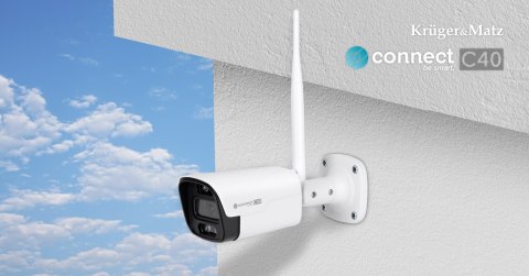 Kamera Wi-Fi zewnętrzna Kruger&Matz Connect C40 Tuya Kamera Wi-Fi zewnętrzna Kruger&Matz Connect C40 Tuya