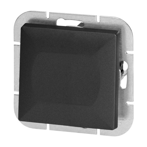 Łącznik krzyżowy p/t Pearl, 10A, 250V, WP-8P, czarny Łącznik krzyżowy p/t Pearl, 10A, 250V, WP-8P, czarny