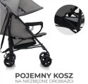 Wózek spacerowy tik stone grey