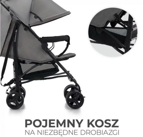 Wózek spacerowy tik stone grey Wózek spacerowy tik stone grey