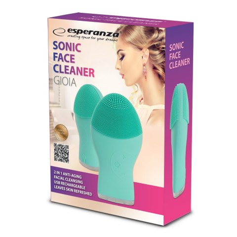 EBM003T ES PERANZA MYJKA SONICZNA DO PIELĘGNACJI TWARZY USB GIOIA EBM003T ES PERANZA MYJKA SONICZNA DO PIELĘGNACJI TWARZY USB GIOIA