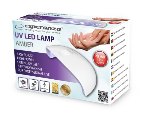 EBN009 ES PERANZA LAM PA UV LED DO LAKIERU HYBRYDOWEGO AMBER 40W EBN009 ES PERANZA LAM PA UV LED DO LAKIERU HYBRYDOWEGO AMBER 40W