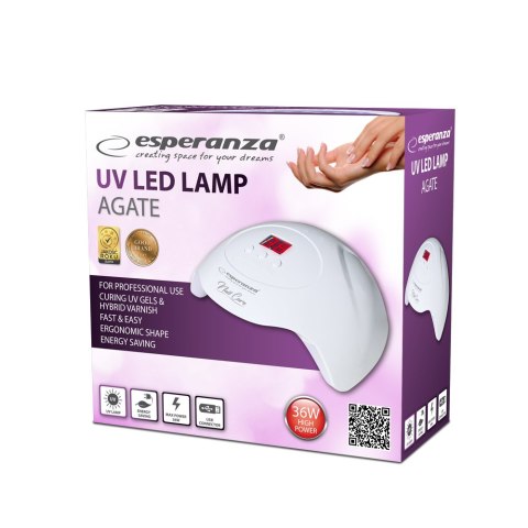 EBN010 ES PERANZA LAM PA UV LED DO LAKIERU HYBRYDOWEGO AGATE 36W EBN010 ES PERANZA LAM PA UV LED DO LAKIERU HYBRYDOWEGO AGATE 36W