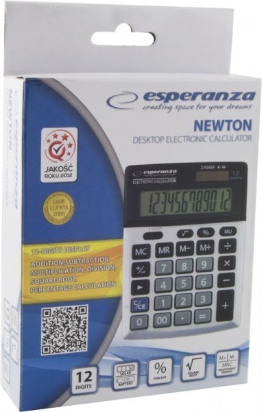 ECL102 ES PERANZA KALKULATOR BIURKOWY NEWTON ECL102 ES PERANZA KALKULATOR BIURKOWY NEWTON