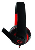 EGH300R ES PERANZA SŁUCHAWKI Z MIKROFONEM GAMING CONDOR CZERWONE