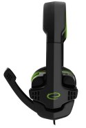 EGH310G ES PERANZA SŁUCHAWKI Z MIKROFONEM GAMING RAVEN ZIELONE