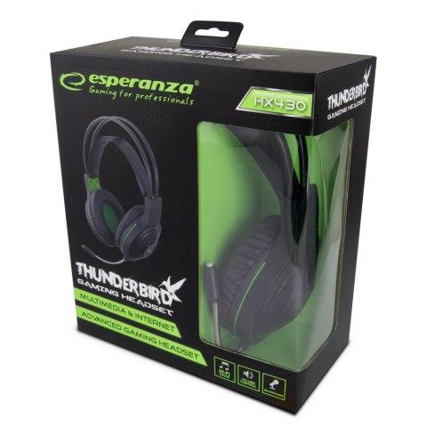 EGH430 ES PERANZA SŁUCHAWKI Z MIKROFONEM GAMING THUNDERBIRD EGH430 ES PERANZA SŁUCHAWKI Z MIKROFONEM GAMING THUNDERBIRD