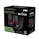EGS102 ES PERANZA GŁOŚNIKI 2.0 USB LED RAINBOW BOOGIE