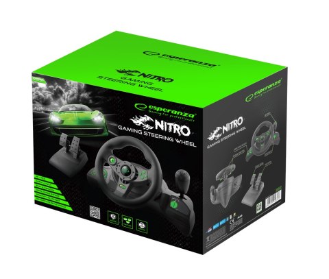 EGW102 ES PERANZA KIEROWNICA NITRO PC/ PS3 EGW102 ES PERANZA KIEROWNICA NITRO PC/ PS3