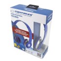 EH145B ES PERANZA SŁUCHAWKI AUDIO TECHNO NIEBIESKIE