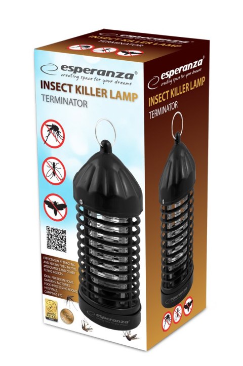 EHQ005 Esperanza lampa owadobójcza terminator ii EHQ005 Esperanza lampa owadobójcza terminator ii