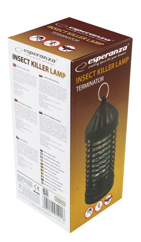 EHQ005 Esperanza lampa owadobójcza terminator ii EHQ005 Esperanza lampa owadobójcza terminator ii