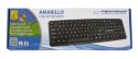 EK134 ES PERANZA KLAWIATURA  PRZEWOD. STANDARDOWA USB AMARILLO