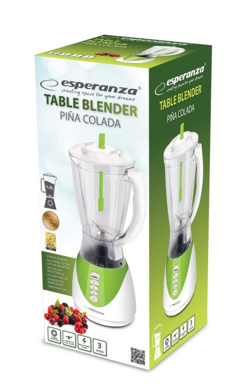 EKM023G ES PERANZA BLENDER KIELICHOWY PI?A COLADA ZIELONY EKM023G ES PERANZA BLENDER KIELICHOWY PI?A COLADA ZIELONY