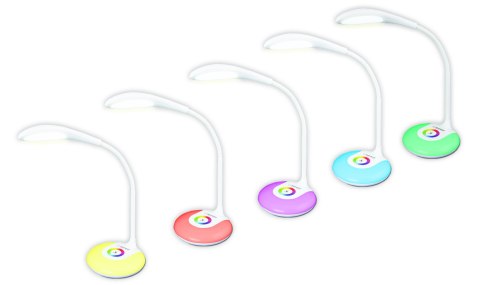 ELD102 ES PERANZA LAM PKA BIURKOWA LED Z NOCNYM OŚWIETLENIEM RGB ALTAIR ELD102 ES PERANZA LAM PKA BIURKOWA LED Z NOCNYM OŚWIETLENIEM RGB ALTAIR