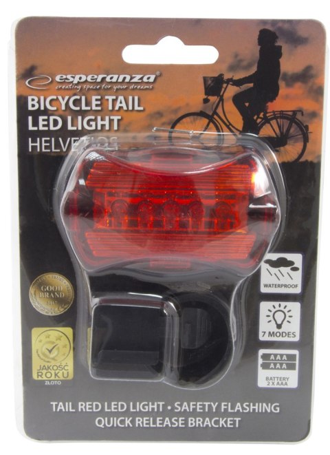 EOT008 ES PERANZA LAM PKA LED ROWEROWA NA TYŁ HELVETIOS EOT008 ES PERANZA LAM PKA LED ROWEROWA NA TYŁ HELVETIOS