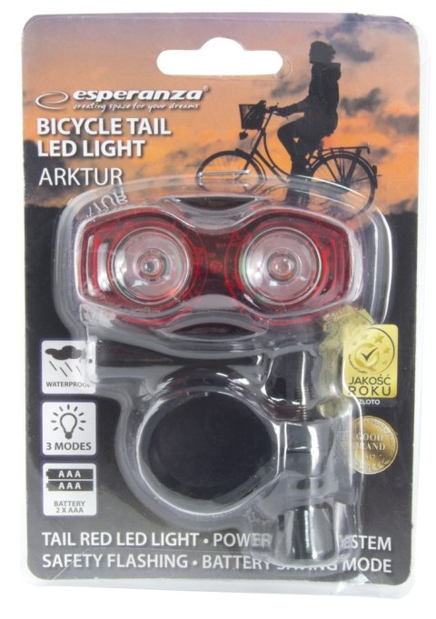EOT013 ES PERANZA LAM PKA LED ROWEROWA NA TYŁ ARKTUR EOT013 ES PERANZA LAM PKA LED ROWEROWA NA TYŁ ARKTUR