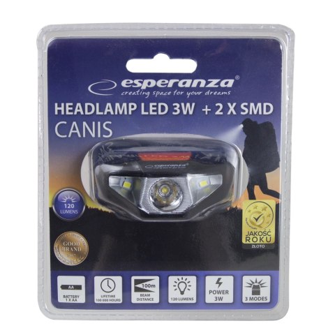 EOT035 ES PERANZA LATARKA LED CZOŁOWA CANIS EOT035 ES PERANZA LATARKA LED CZOŁOWA CANIS