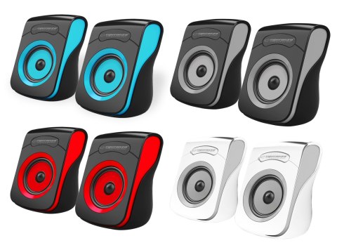 EP140KR ES PERANZA GŁOŚNIKI 2.0 USB FLAMENCO CZARNO-CZERWONE EP140KR ES PERANZA GŁOŚNIKI 2.0 USB FLAMENCO CZARNO-CZERWONE