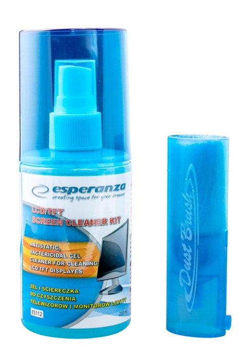 ES112 ES PERANZA ZESTAW DO CZYSZCZENIA LCD/TFT ES112 ES PERANZA ZESTAW DO CZYSZCZENIA LCD/TFT